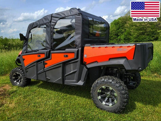 DOORS & REAR WINDOW for Intimidator GC1K - Soft Material - Vinyl Windshield