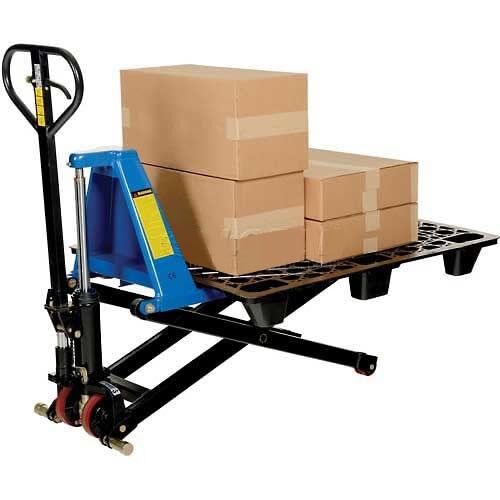 PALLET JACK & LIFT COMBO - 3000 lbs - Skid Lift - 43"x20" Platform - 31" Raised