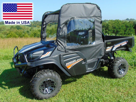 DOORS for Kubota Sidekick RTV XG850 - Soft Material - Vinyl Windows