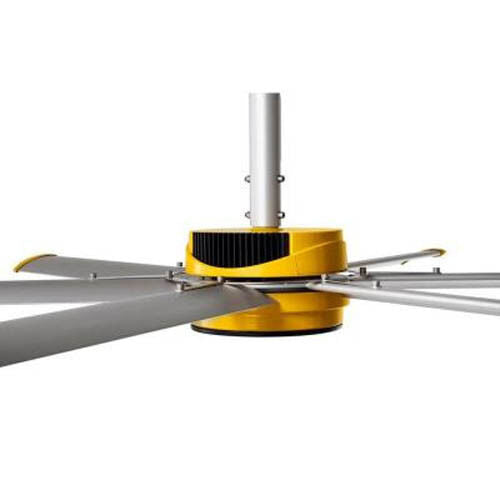 7ft Aluminum CEILING FAN - 110 125 VAC - 50/60 Hz - 10 Amps - 6 Blades - 198 RPM