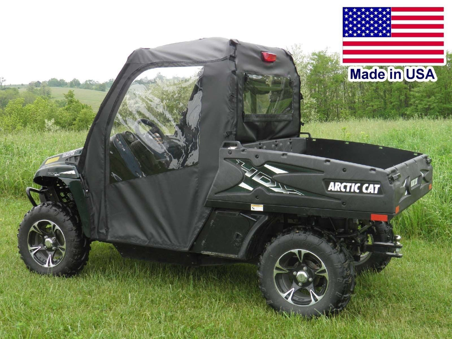 DOORS and REAR WINDOW Combo for Arctic Cat Prowler - Soft Doors