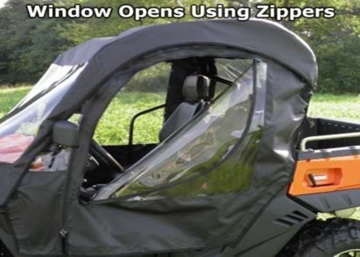 Polaris General Full Enclosure - HARD WINDSHIELD - DOORS - REAR WINDOW - ROOF