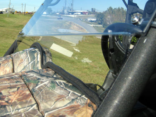 Yamaha Rhino HARD WINDSHIELD - Travels Highway Speeds - Polycarbonate