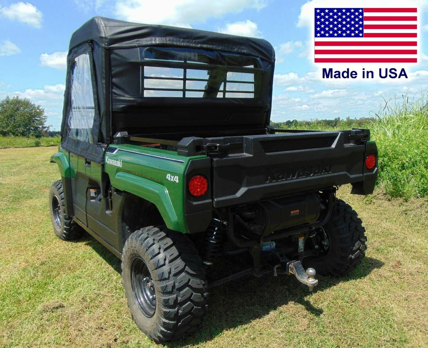 Mule Pro MX, FX, SX, DX ENCLOSURE for EXISTING WINDSHIELD - Doors, Rear, & Roof