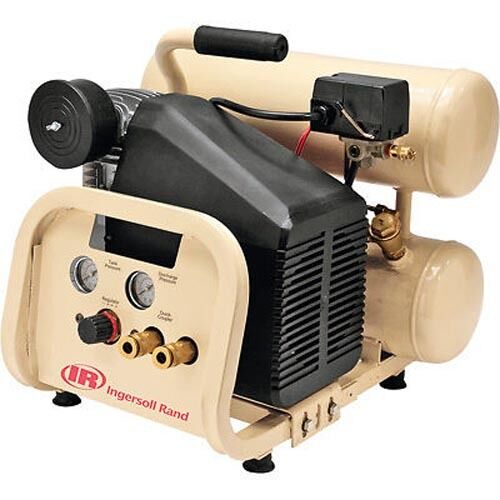 Double Stacked Air Compressor - 2 HP - 4 Gallon Capacity - Commercial Duty