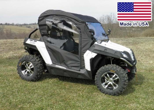 Full Enclosure for CF Moto Z6 ZFORCE 600 - Hard Windshield, Doors, Roof & Rear