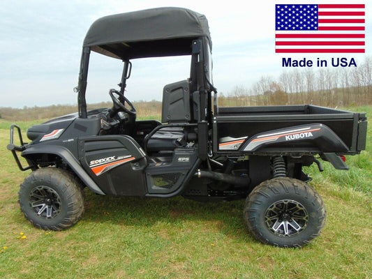 ROOF for Kubota Sidekick RTV XG850 - Canopy - Soft Top - Withstands Highway Spd