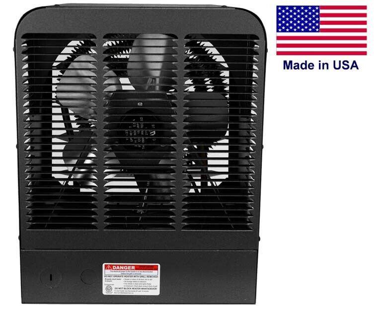 Wall & Ceiling Mount Heater - 7kW - 208 Volts - 1 Phase - 25,600 BTU - 600 CFM