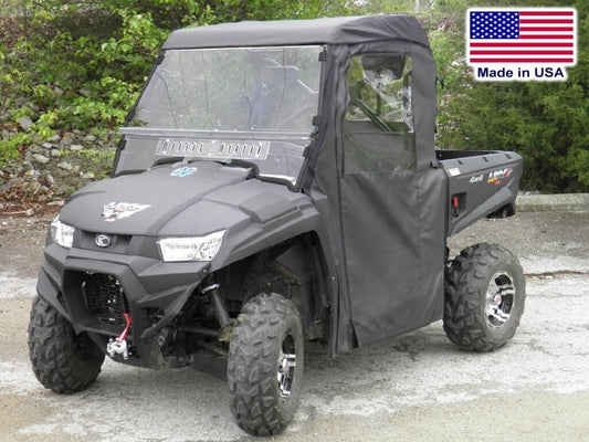 Kymco 450 Full Enclosure - HARD WINDSHIELD - Roof - Doors - Rear Window