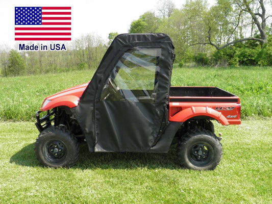 DOORS for KYMCO 500 / 700 - Soft Material - Vinyl Windows - Withstands Hwy Spds