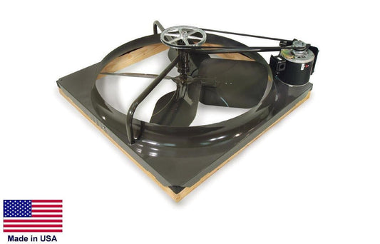 ATTIC FAN - WHOLE HOUSE FAN - 30" - Belt Drive - 5,900 CFM - 1/3 Hp - 115 Volts