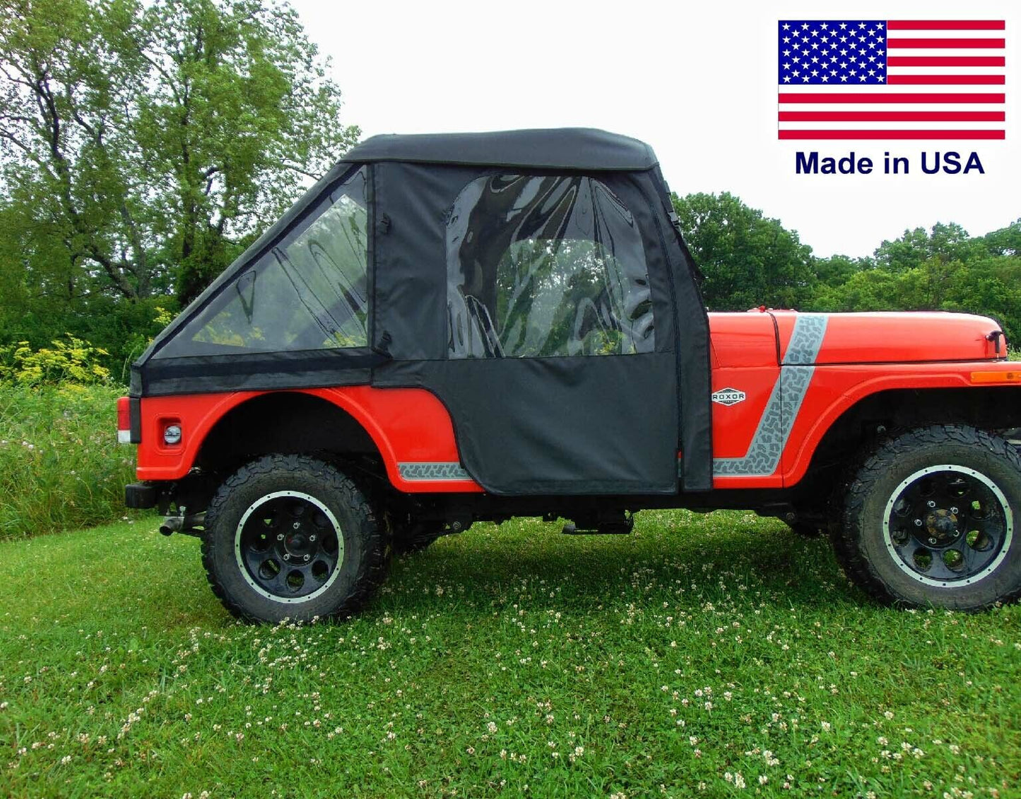 MAHINDRA ROXOR Enclosure for Existing Windshield - Doors, Roof, Rear, BED COVER
