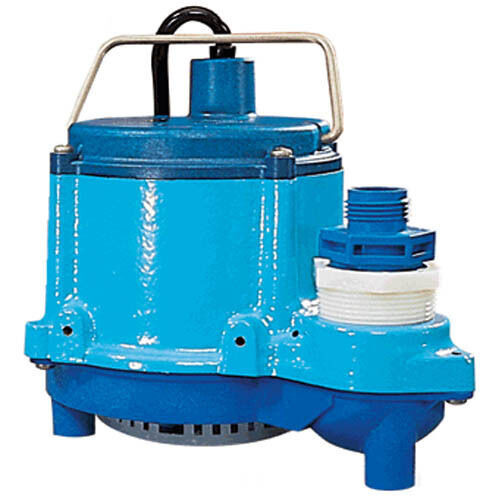 Submersible Sump Pump - 230 Volts - 46 GPM - 1/3 HP - 12 ft Cord - No Solids