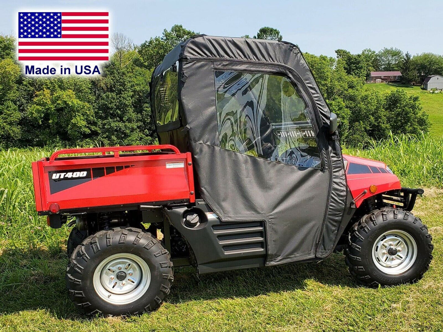 DOORS & REAR WINDOW for Coleman UT400 / Outfitter 400 - Soft Material