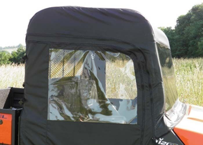 Full Enclosure for Kubota RTV X1120D X900 - HARD WINDSHIELD, Doors, Roof, & Rear