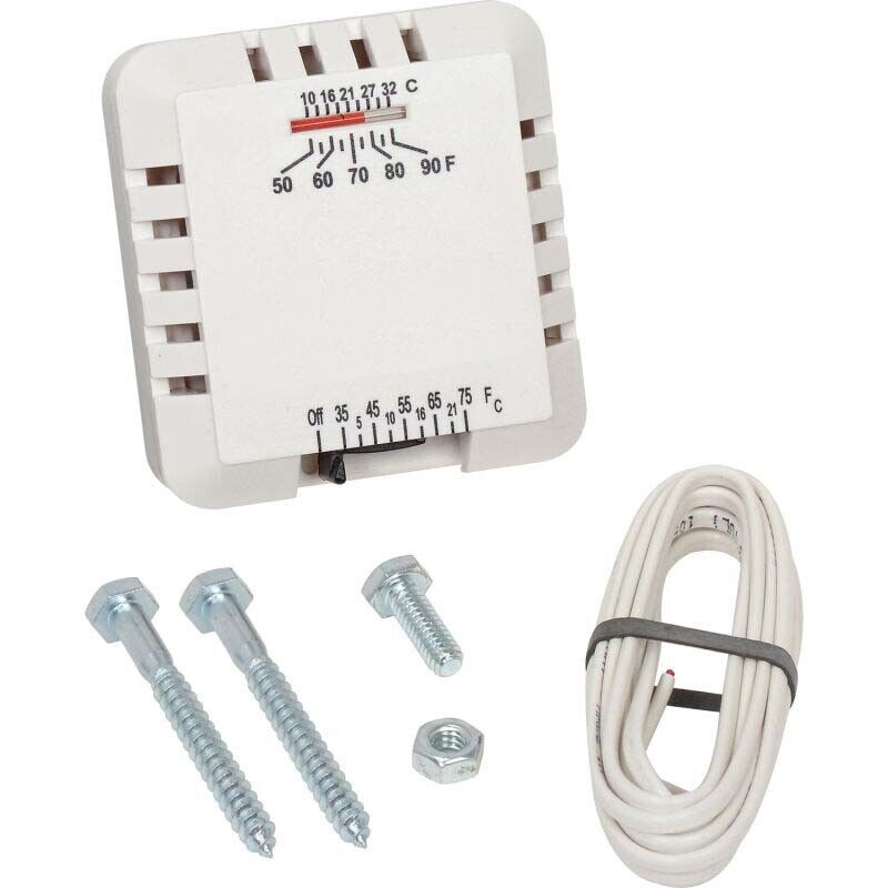 Radiant Natural Gas Heater - 25,000 BTU - 625 Sq Ft - Millivolt - Thermostat