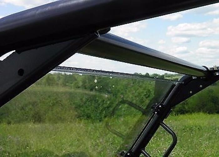 HARD WINDSHIELD for John Deere 550/560/590 - Polycarbonate - Withstands Hwy Spds