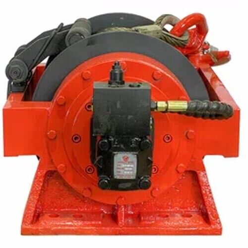 Hydraulic Winch - 22,000 LBS Capacity - High Torque Motor - 2 Stage Gearing
