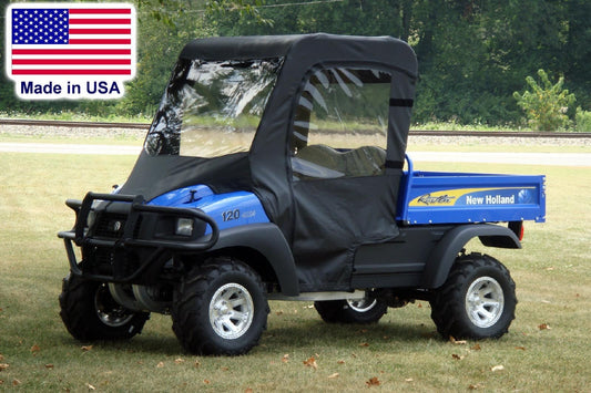 New Holland Rustler Full Enclosure - VINYL WINDSHIELD, ROOF, DOORS, REAR WINDOW