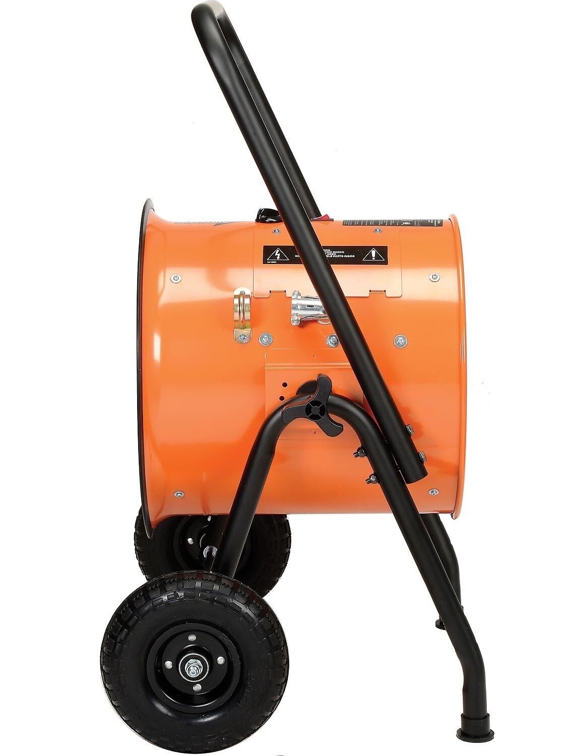 Portable Electric Heater - 480 Volts - 3 Phase - 51,180 BTU - 1,500 CFM - Floor