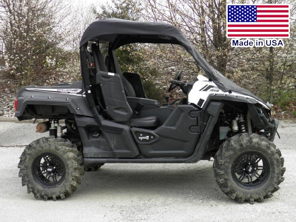 Yamaha Wolverine Mini Cab Enclosure - VINYL WINDSHIELD, ROOF, and REAR WINDOW