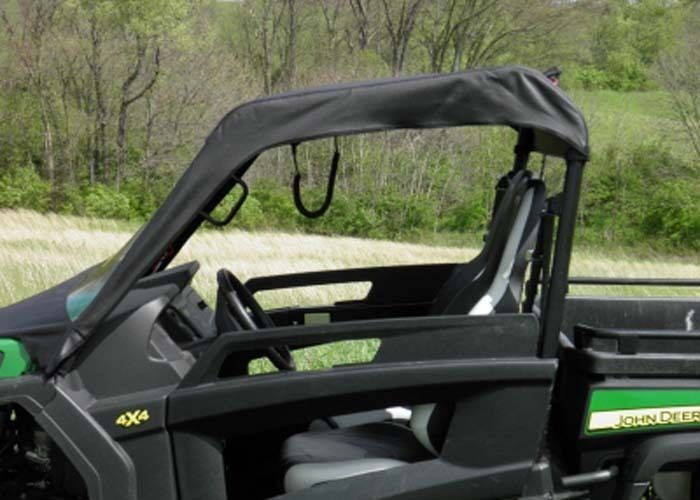 VINYL WINDSHIELD & ROOF for John Deere Gator RSX / XUV  / HPX - Soft TOP