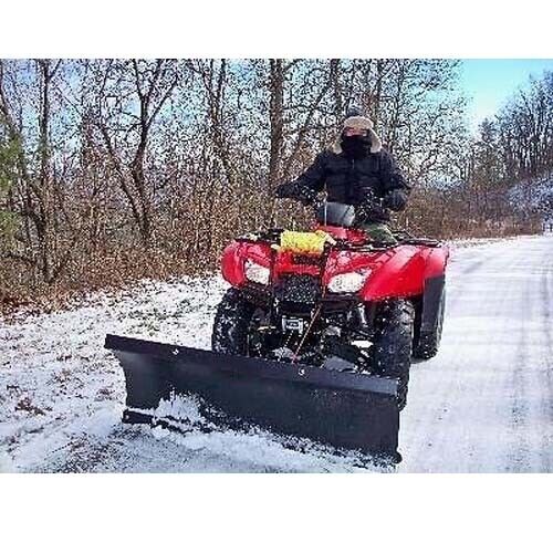 Universal ATV Plow Blade & Mounting Kit - 50" x 22" Blade - 1/8" Steel