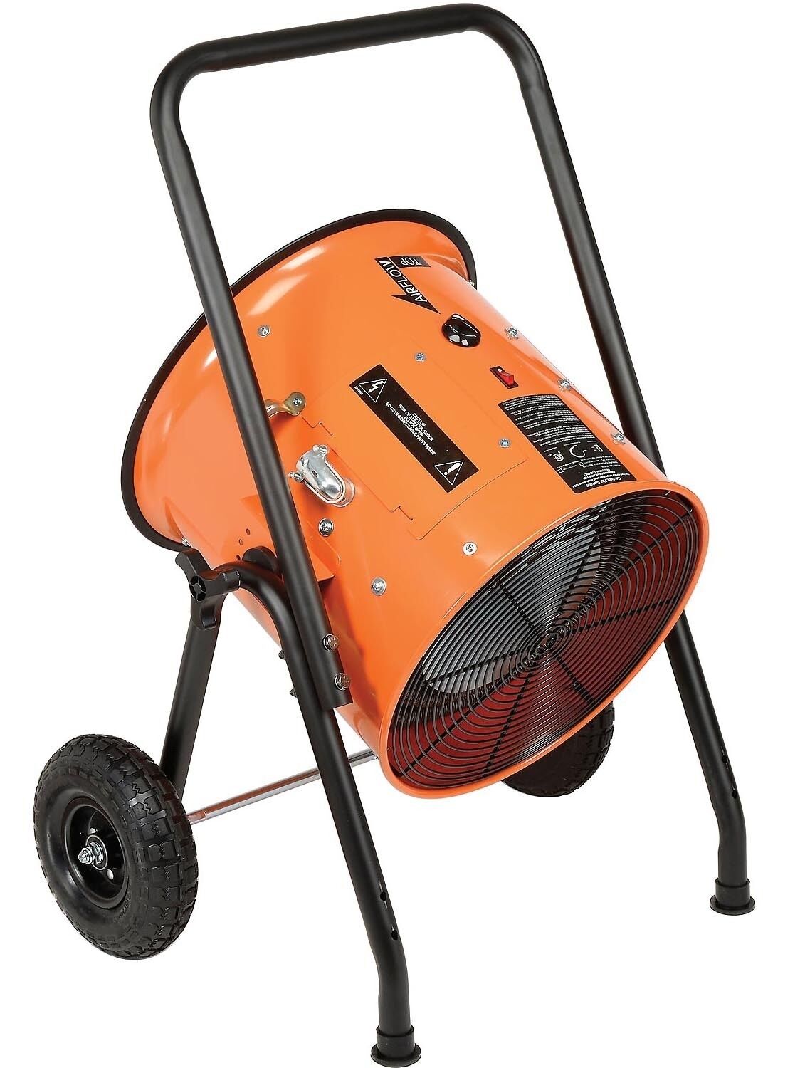 Portable ELECTRIC HEATER - 102,390 BTU - 30,000W - 480 Volt - 3 Ph - 4000 Sqft