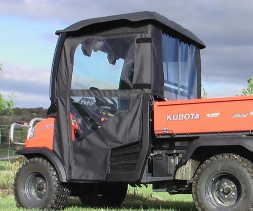 DOORS and REAR WINDOW Combo for Kubota RTV900 - Soft Material
