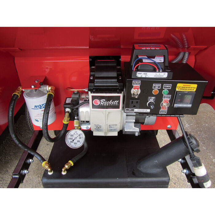 Commercial Indirect Diesel Heater - 3500 CFM - 396,000 BTU - 14 Amps - 42 Gallon