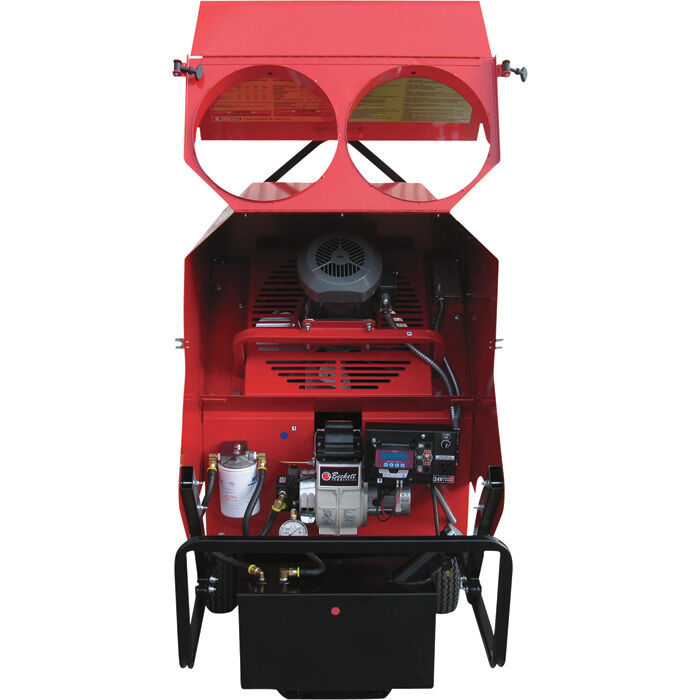Commercial Indirect Diesel Heater - 3500 CFM - 396,000 BTU - 14 Amps - 42 Gallon