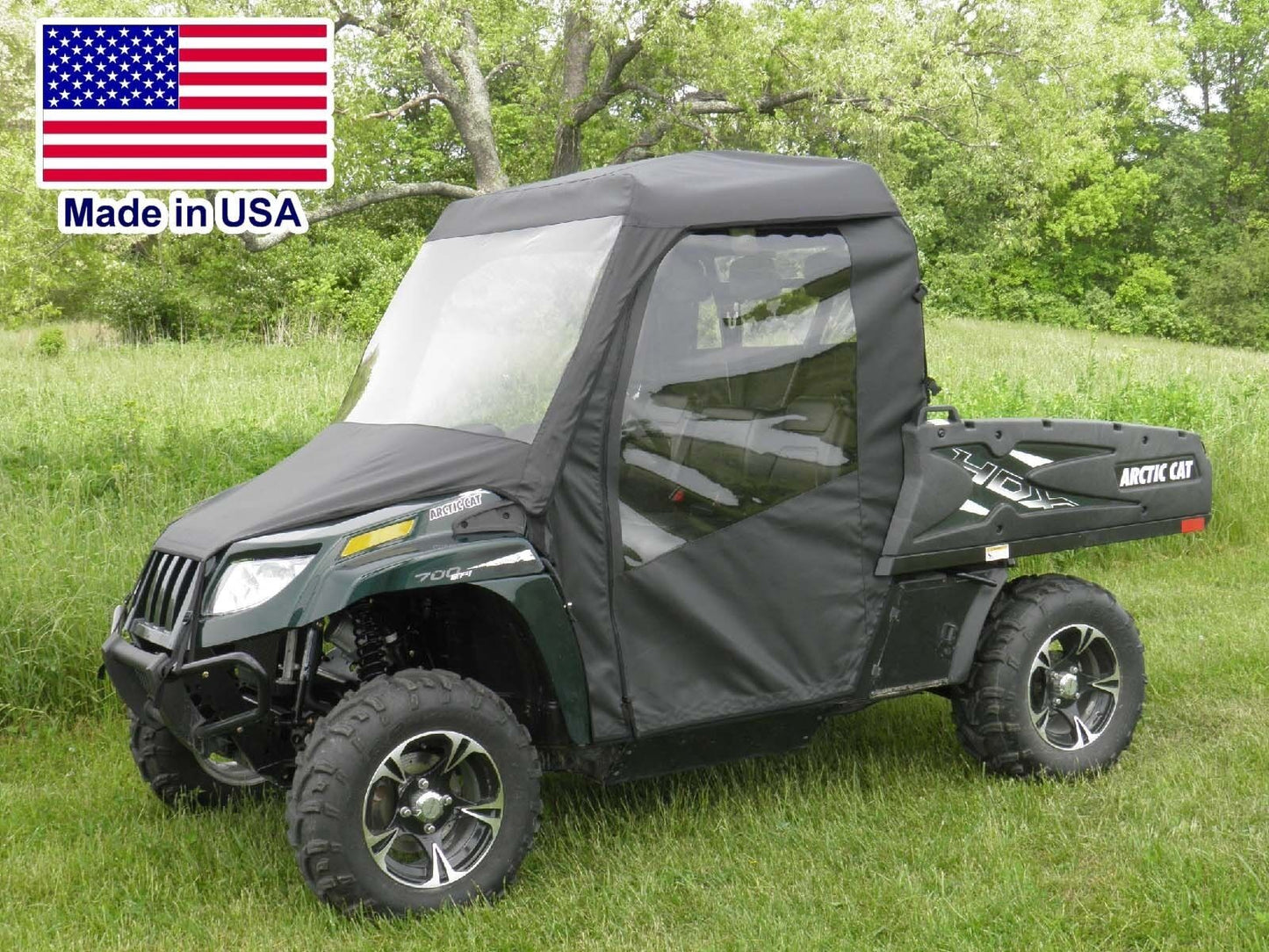 Arctic Cat Prowler Full Enclosure - Vinyl Windshield, Roof, Doors, Rear Window