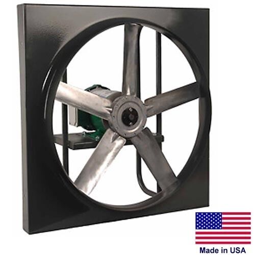 18" Exhaust Fan - Direct Drive - 3,220 CFM - 1/3 HP - 230/460 Volts - 3 Phase