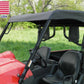Half Cab for Kymco 500 - HARD WINDSHIELD, Roof & Rear Window - Soft Material