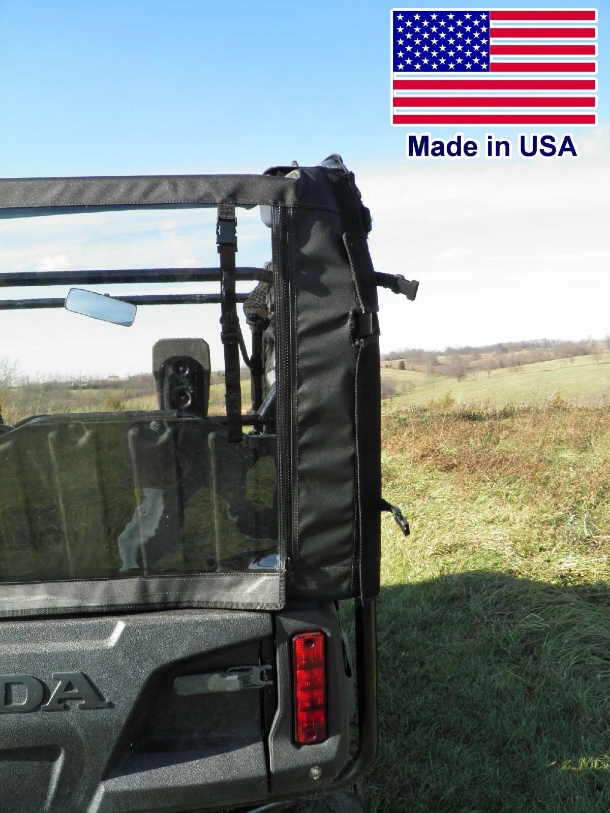 HALF ENCLOSURE for Honda Pioneer 700-4 - HARD WINDSHIELD, Roof & Rear Window