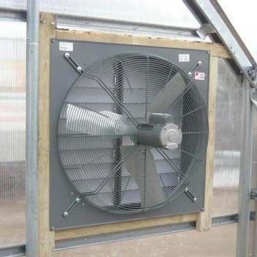 30" Exhaust Fan with Louver Shutter - 8,000 CFM - 115/230V - 1/2 HP - 1 Phase