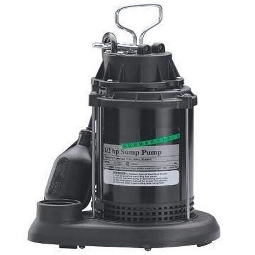1.5" Discharge Bore - Electric SUMP PUMP Submersible - 3,600 GPH - 1/2 Hp