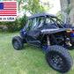 RZR XP Turbo S Enclosure for EXISTING WINDSHIELD - Doors, Roof, & Rear Window