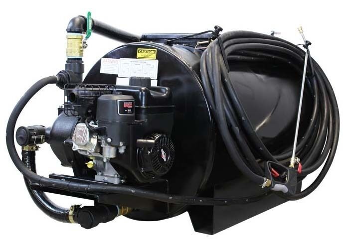 Asphalt Sealcoating Sprayer - 130 Gallons - 6.5 HP - Cast Iron Pump - Commercial