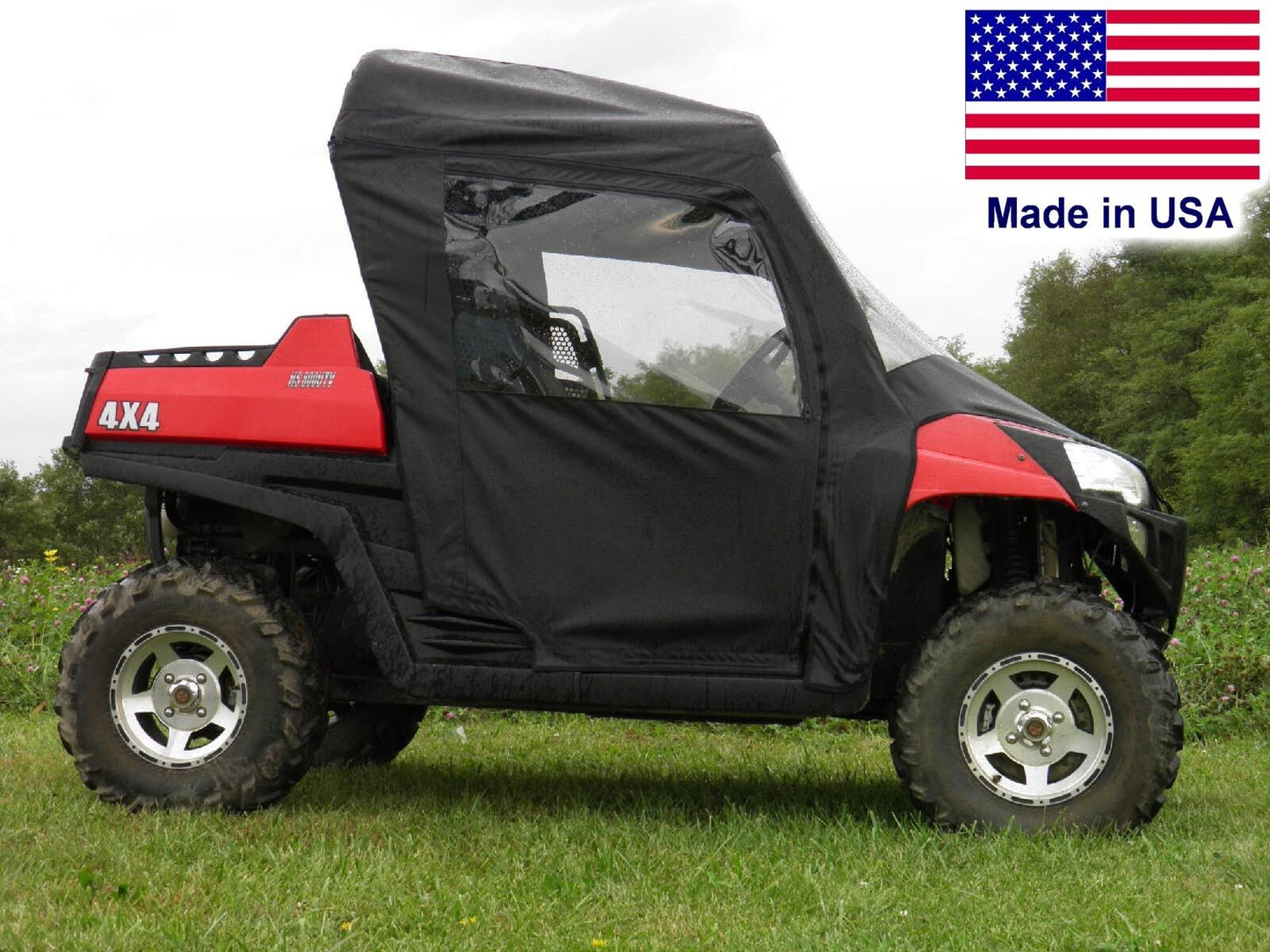 HiSun 800 Full Enclosure - VINYL Windshield - Roof - Doors - Rear Window - Soft