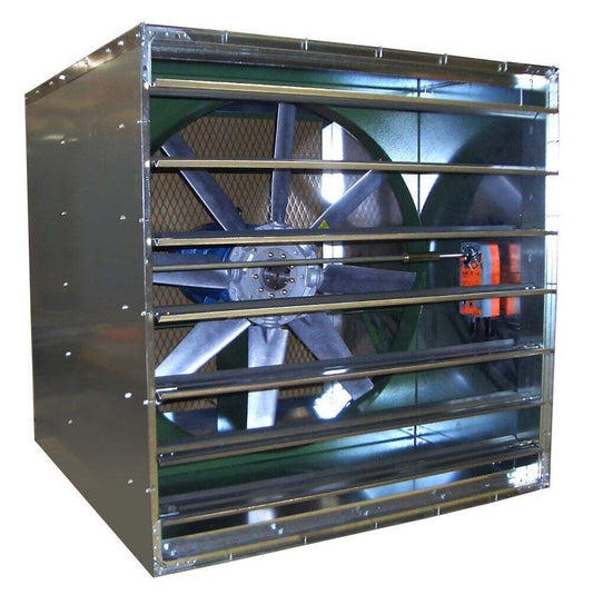30" Reversible Supply & Exhaust Fan - 13300 CFM - 230/460V - 3 Ph - DD - Cabinet