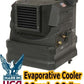 Portable Evaporative Cooler - Direct Drive - 2 Speed - 8 Gallon - Industrial