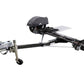Tow Dolly - 4801 lbs Cap - Tilt Bed - Brakes - 42" to 78" Tread Width - Lights