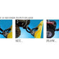 50" ATV SNOW PLOW for Suzuki King Quad - Front Mount - Quick Connect Bracket