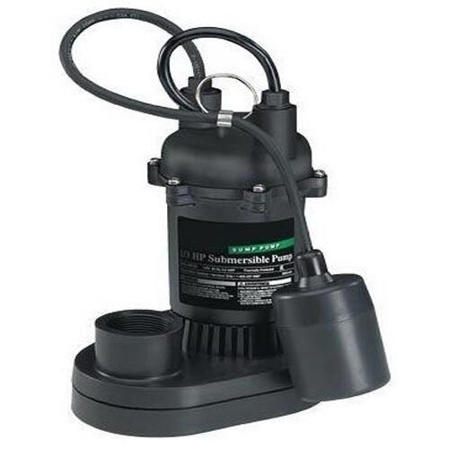 SUMP PUMP Submersible - Electric - 2,580 GPH - 110 Volt - .3 Hp - 1.5" Discharge