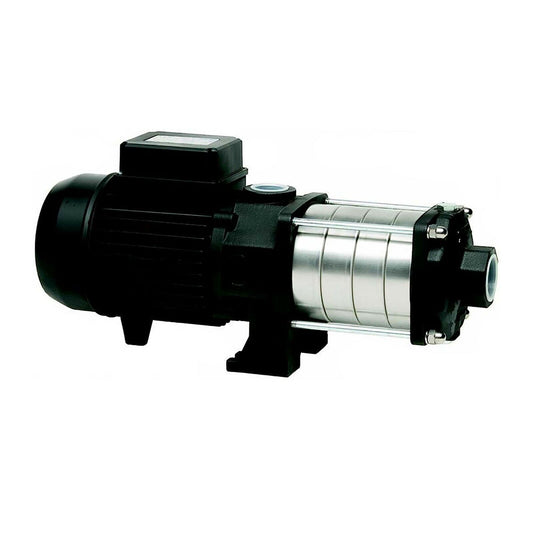 WATER PUMP 1.25" In & 1" Out - 2370 GPH - 230V - 2HP - 3 Ph - 2 Stage Horizontal