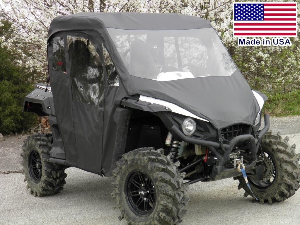 Yamaha Wolverine Full Enclosure - VINYL WINDSHIELD, Doors, Roof, and Rear Window