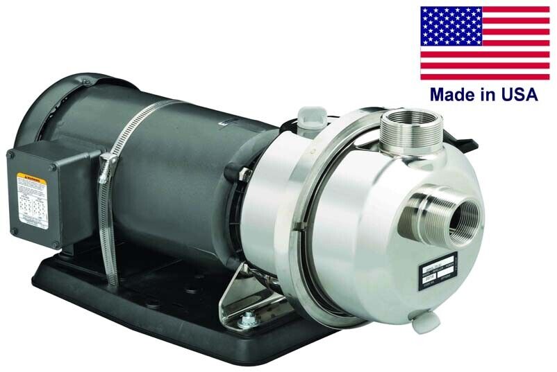 Centrifugal Potable Water Pump 180 GPM - 115/230 V - 1 Ph - 1.5" FBSP & 2" MBSP