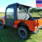 MAHINDRA ROXOR Enclosure for Existing Windshield - Doors, Roof, Rear, BED COVER