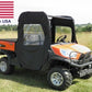 DOORS & REAR WINDOW for Kubota RTV X1120D / X900 - Soft - Puncture Proof